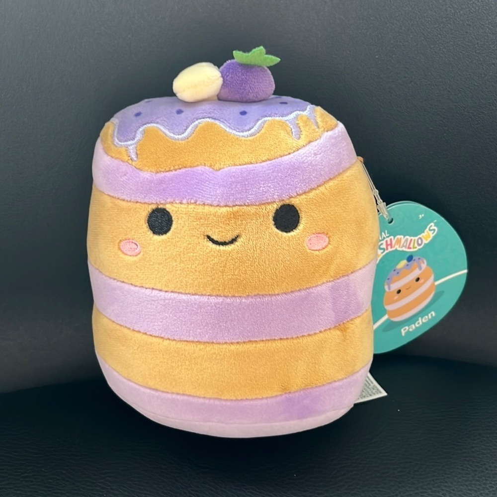 NWT Original Squishmallows Paden the pancake stack 6”